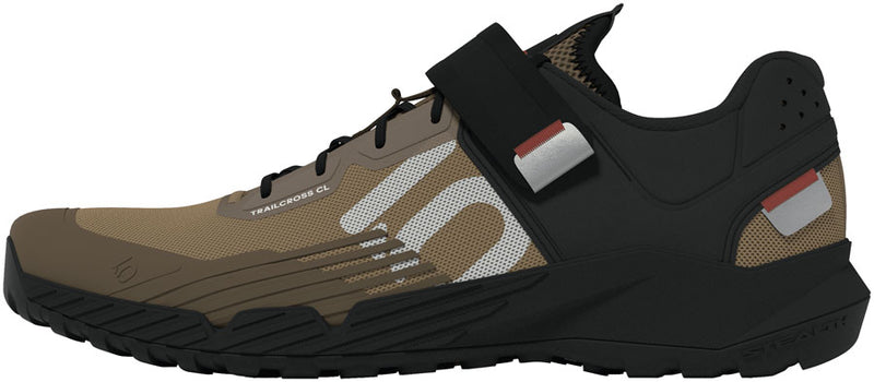 Load image into Gallery viewer, Five Ten Trailcross Mountain Clipless Shoes - Mens Cardboard/Off White/Core BLK 10
