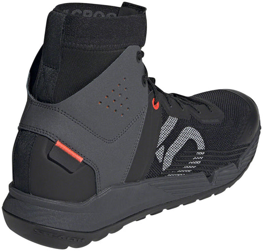 Five Ten Trailcross Mid Pro Flat Shoes - Men's Core BLK / Gray Two / Solar Red 10.5