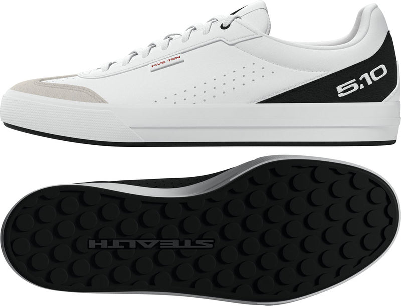 Load image into Gallery viewer, Five Ten Sleuth DLX Flat Shoes - Men's FTWR White/FTWR White/Core Black 7
