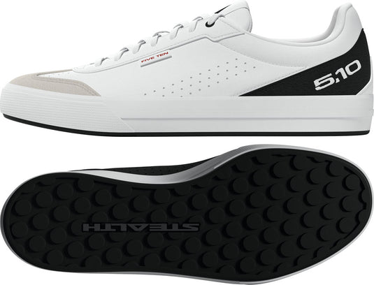 Five Ten Sleuth DLX Flat Shoes - Men's FTWR White/FTWR White/Core Black 8