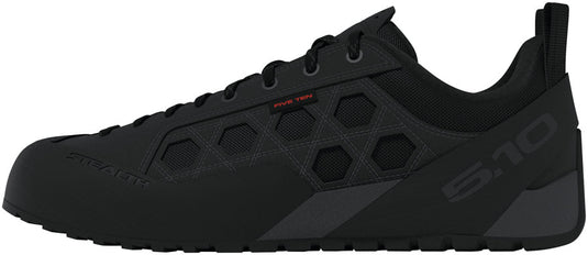 Five Ten Guide Tennie Flat Shoes - Men's Core Black/Carbon/Core Black 8