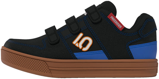 Five Ten Freerider VCS Flat Shoes - Kid's Pure Orange/Pure Orange/Blue 13K