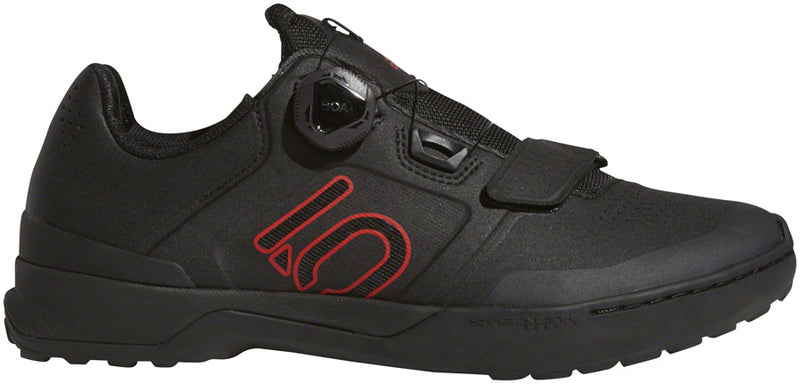 Load image into Gallery viewer, Five Ten Kestrel Pro BOA Mountain Clipless Mountain Clipless Shoes - Men's Core BLK / Red / Gray Six 7.5

