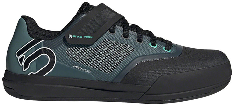 Load image into Gallery viewer, Five Ten Hellcat Pro Mountain Clipless Shoes  -  Women's Core BLK/Crystal White/DGH Solid Gray 7
