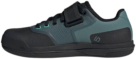 Five Ten Hellcat Pro Mountain Clipless Shoes  -  Women's Core BLK/Crystal White/DGH Solid Gray 10