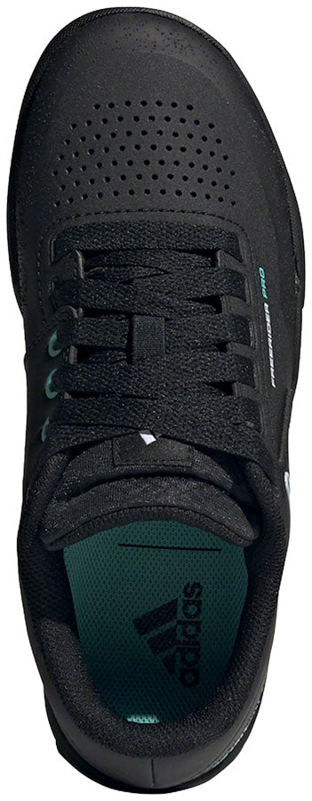 Load image into Gallery viewer, Five Ten Freerider Pro Flat Shoes - Women's Core BLK / Crystal White / Acid Mint 10.5
