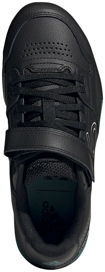 Load image into Gallery viewer, Five Ten Hellcat Mountain Clipless Shoes - Women's Core BLK / Crystal White / Hazy Emerald 9
