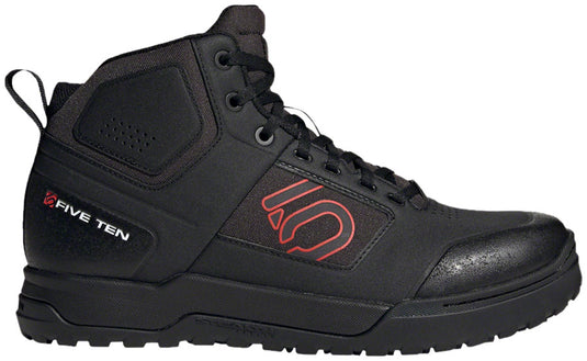Five Ten Impact Pro Mid Flat Shoes  -  Men's Core Black/Red/Core Black 9.5