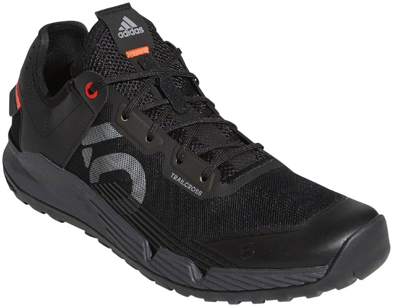 Load image into Gallery viewer, Five Ten Trailcross LT Flat Shoes - Men's Core BLK / Gray Two / Solar Red 10
