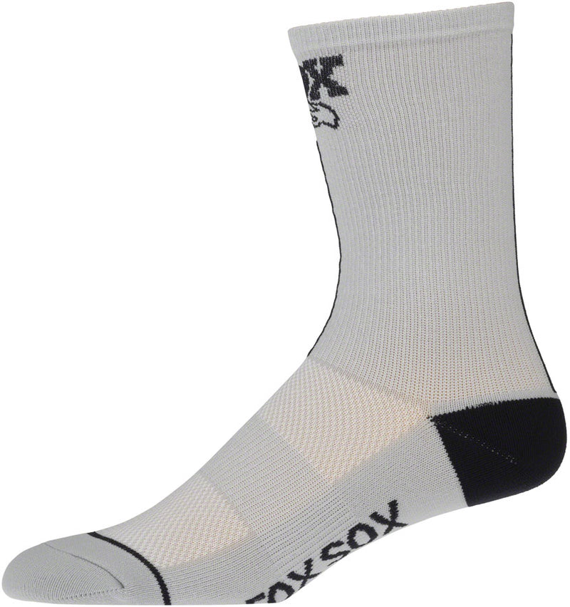Load image into Gallery viewer, FOX Transfer Coolmax Socks - Gray 7" Small/Medium
