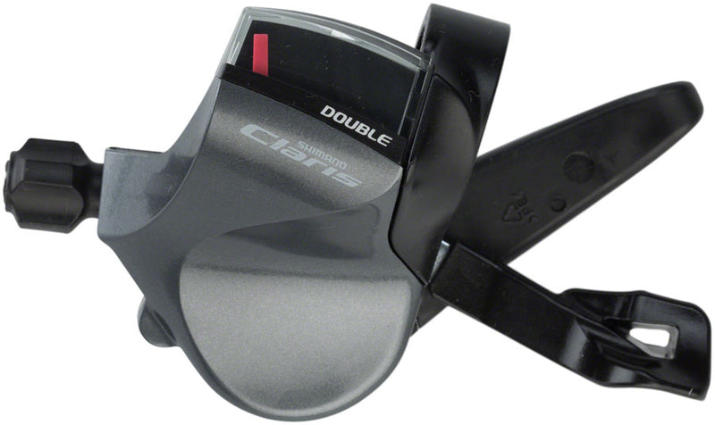 Load image into Gallery viewer, Shimano Claris SL-R2000 Double (2x) Left Flat Bar Shifter
