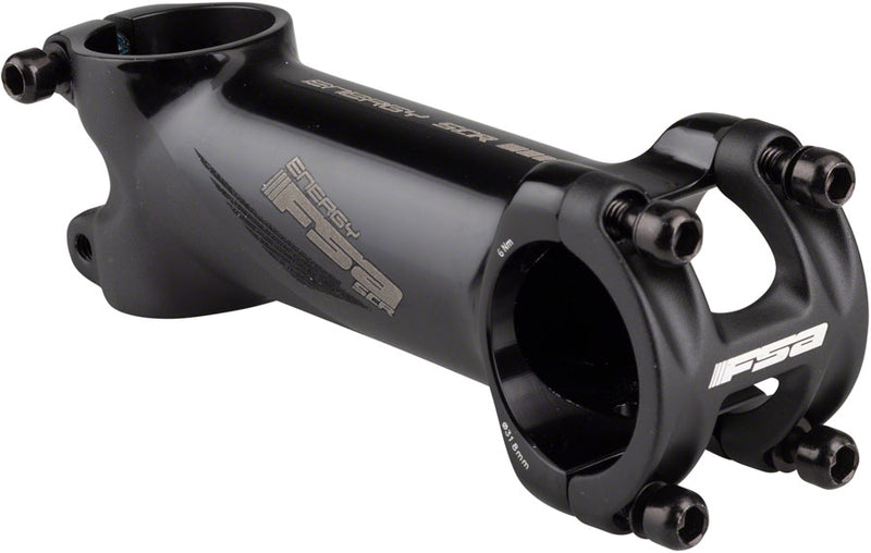 Load image into Gallery viewer, Full Speed Ahead Energy SCR Stem - 100mm 31.8 Clamp -6 1 1/8" Alloy BLK/Gray
