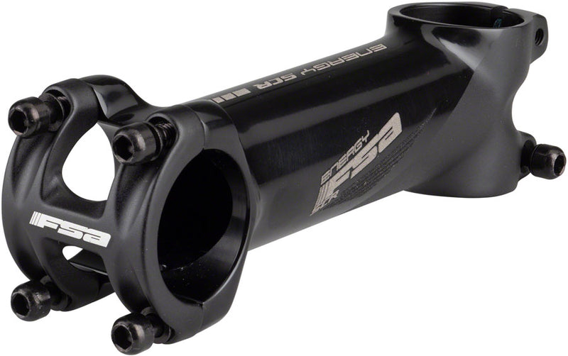 Load image into Gallery viewer, Full Speed Ahead Energy SCR Stem - 110mm 31.8 Clamp -6 1 1/8" Alloy BLK/Gray
