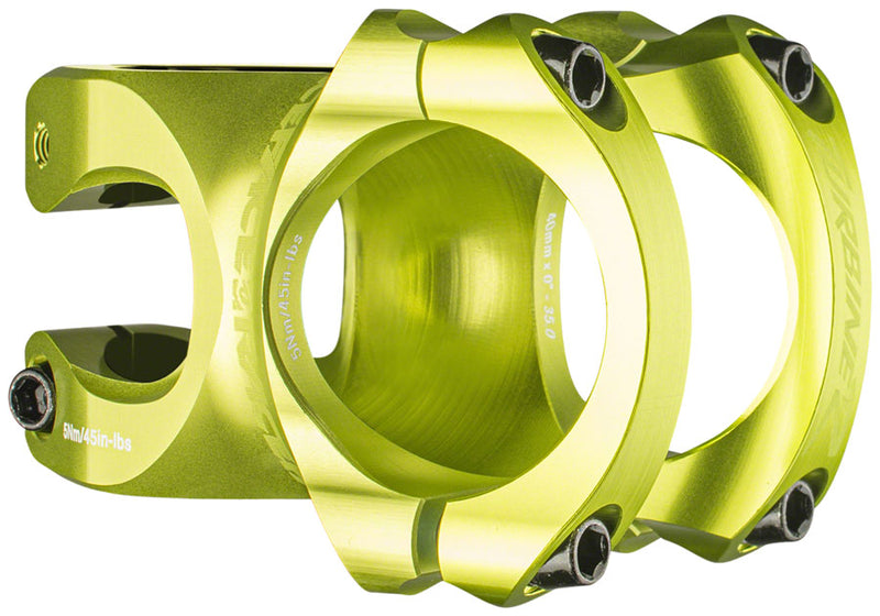 Load image into Gallery viewer, RaceFace Turbine R 35 Stem - 50mm 35mm Clamp +/-0 1 1/8" Green
