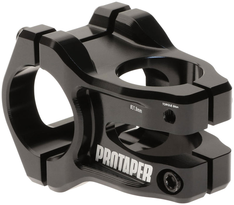 Load image into Gallery viewer, ProTaper Vice Trail Stem - 30mm 31.8mm Clamp +/-0 1 1/8" Aluminum Black
