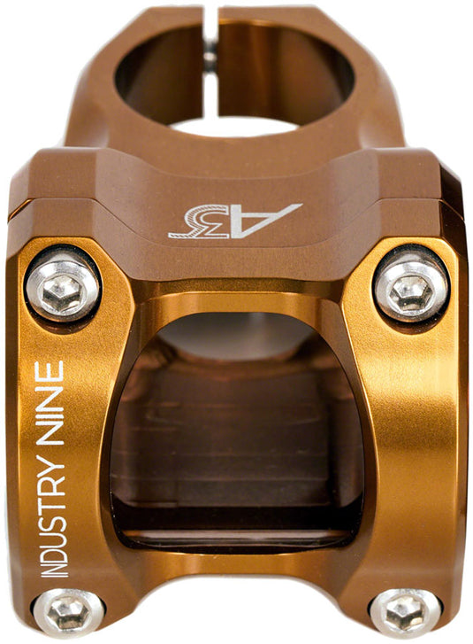 Industry Nine A35 Stem - 32mm 35 Clamp +/-9 1 1/8" Aluminum Bronze