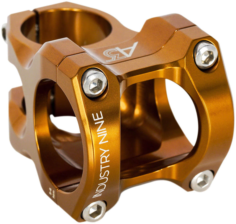 Load image into Gallery viewer, Industry Nine A35 Stem - 40mm 35 Clamp +/-8 1 1/8" Aluminum Bronze
