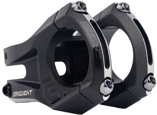 Full Speed Ahead Gradient Alloy Stem - 50mm 35mm Clamp +6 1 1/8" Black
