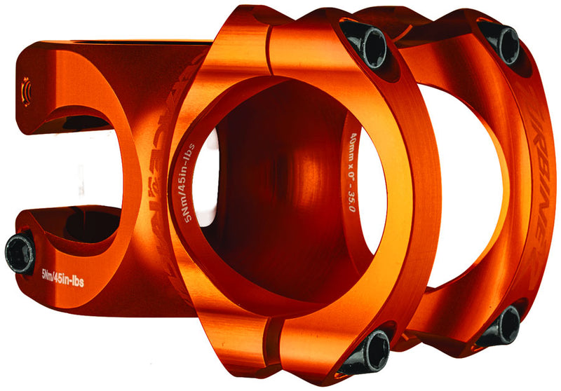 Load image into Gallery viewer, RaceFace Turbine R 35 Stem - 32mm 35mm Clamp +/-0 1 1/8" Orange
