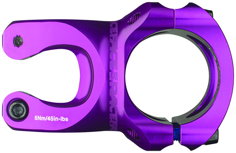 Load image into Gallery viewer, RaceFace Turbine R 35 Stem - 50mm 35mm Clamp +/-0 1 1/8" Purple
