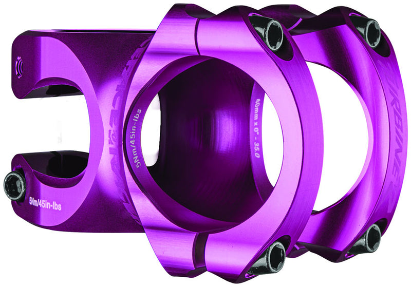 Load image into Gallery viewer, RaceFace Turbine R 35 Stem - 50mm 35mm Clamp +/-0 1 1/8" Purple
