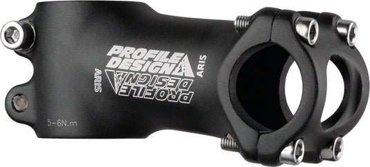 Profile Design Aris Stem - 80mm 26 Clamp +/-7 1 1/8" Aluminum Black
