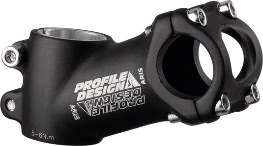 Profile Design Aris Stem - 100mm 26 Clamp +/-25 1 1/8" Aluminum Black