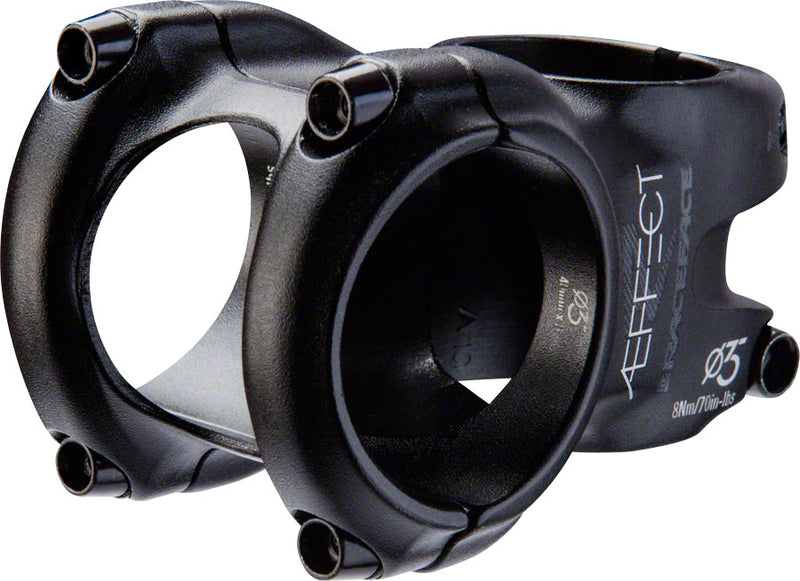 Load image into Gallery viewer, RaceFace Aeffect R 35 Stem - 40mm 35 Clamp +/-0 1 1/8" Aluminum Black
