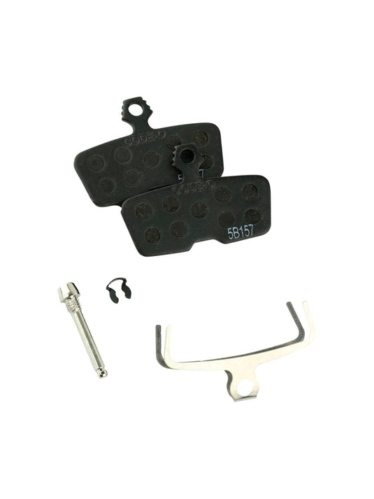 SRAM Disc Brake Pads - Organic Compound Steel Backed Quiet For Code/Code R/Code RSC/Guide RE