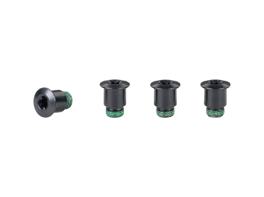 SRAM Force eTap AXS Crank Chainring Bolt Kit - For 2x 107 BCD Aluminum BLK D1