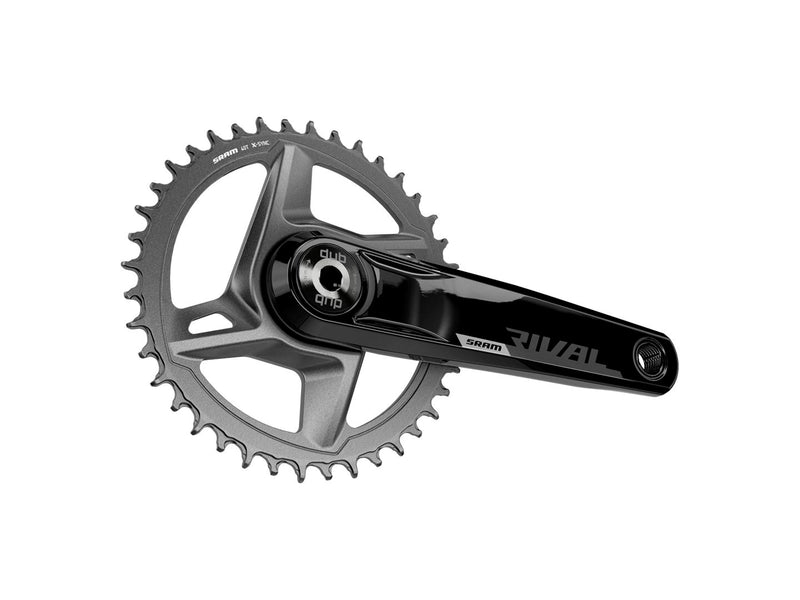 Load image into Gallery viewer, set SRAM Rival AXS DUB Wide 170mm 40T Black Crank
