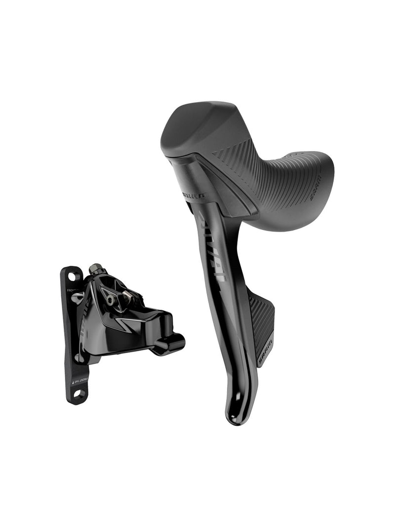 Load image into Gallery viewer, SRAM Rival eTap AXS HRD Shift/Brake Lever Hydraulic Disc Caliper - Left/Front Flat Mount 20mm Offset 950mm Hose BLK D1
