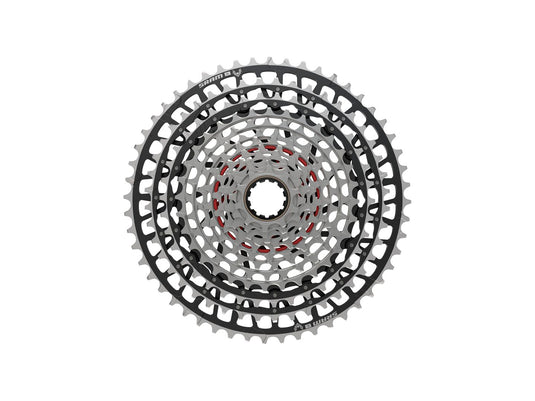 SRAM XX SL Eagle T-Type XS-1299 Cassette - 12-Speed 10-52t For XD Driver Silver/BLK