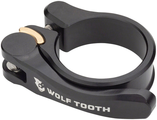 Wolf Tooth Components Quick Release Seatpost Clamp - 36.4mm QR Black
