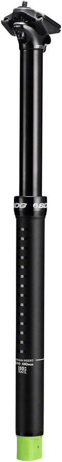 Load image into Gallery viewer, SDG Tellis Dropper Seatpost - 34.9mm 125mm Black
