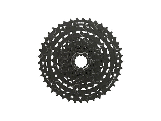 Shimano CUES  CS-LG300-9 Cassette - 9-Speed 11-41t LINKGLIDE Black