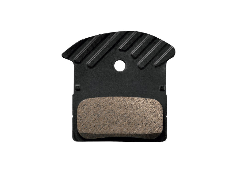 Load image into Gallery viewer, Shimano J04C-MF Disc Brake Pads Springs - Metal Compound Finned Alloy Stainless Steel Back Plate One Pair
