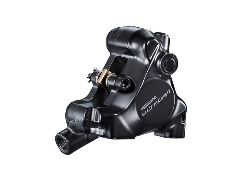 Load image into Gallery viewer, Shimano Ultegra BR-8170 Hydraulic Disc Brake Caliper - Rear Flat Mount Finned Resin Brake Pads
