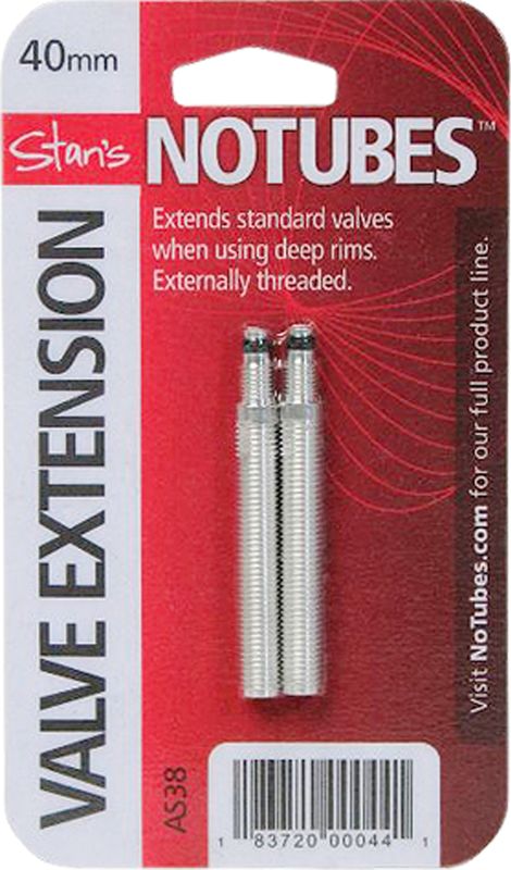 Stans No Tubes 40mm Valve Extenders