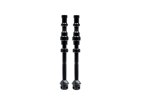 Stan's Tubeless Exo-Core Valve Stems - Alloy Extra Tall Black Pair