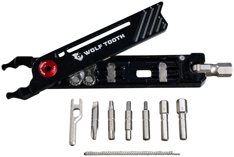 Load image into Gallery viewer, Wolf Tooth 8-Bit Pliers Red Bolt
