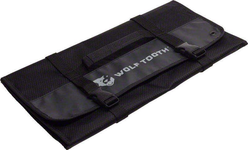 Load image into Gallery viewer, Wolf Tooth Travel Tool Wrap Black
