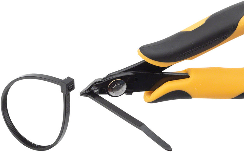 Load image into Gallery viewer, Jagwire Sport Zip-Tie Flush Cutter with Holding Function Yellow/Black
