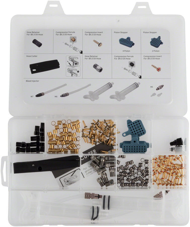 Load image into Gallery viewer, TRP Disc Brake Service Kit - For 5.0mm and 5.5mm Hoses
