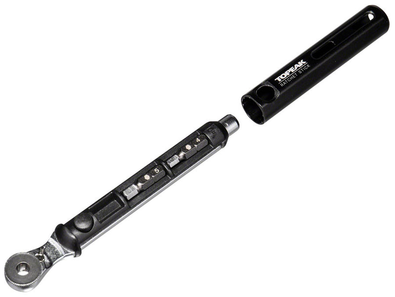 Load image into Gallery viewer, Topeak Ratchet Stick Ratchet Tool - 10 Piece Bit Set Black

