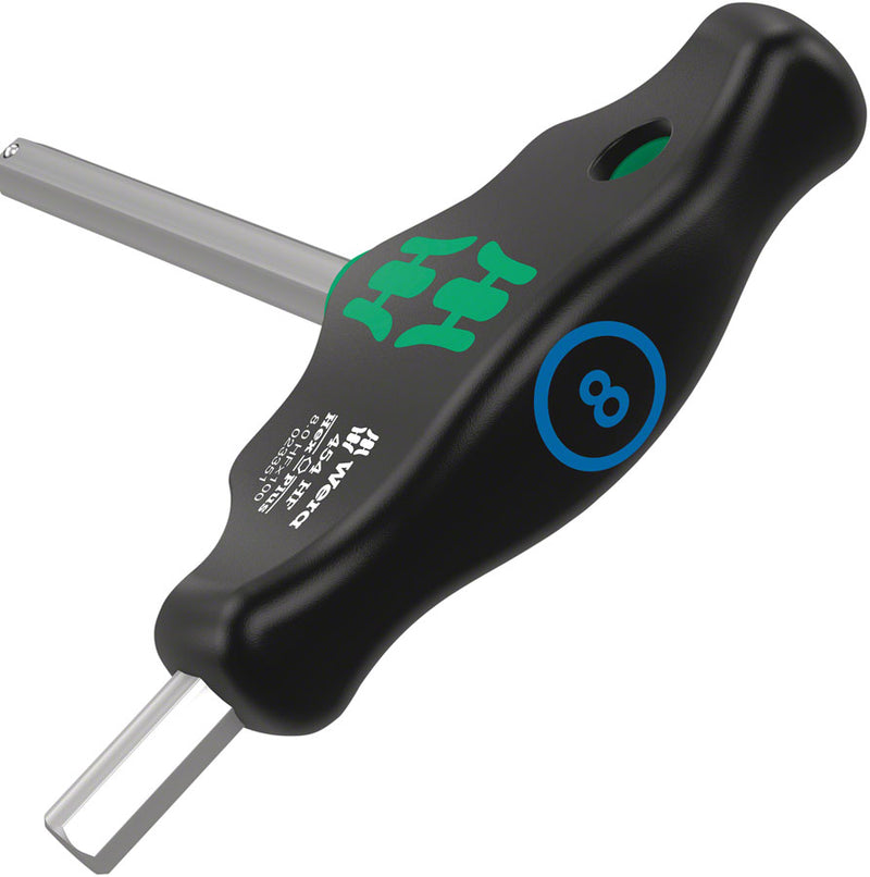 Load image into Gallery viewer, Wera 454 HF T-handle hexagon screwdriver Hex-Plus holding function 5 x 100 mm
