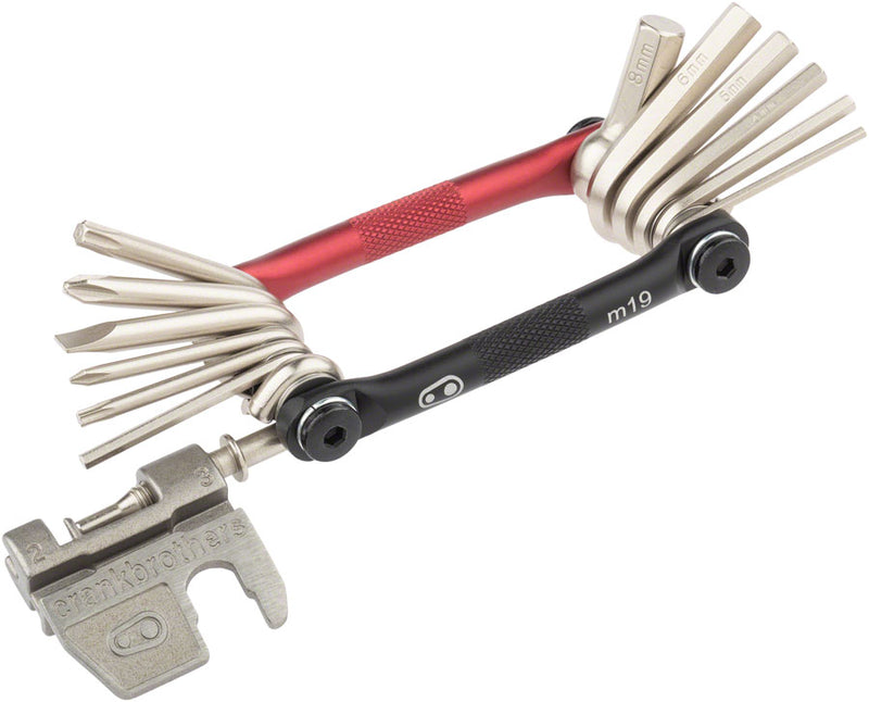 Load image into Gallery viewer, Crankbrothers Multi 19 Tool - Black/Red
