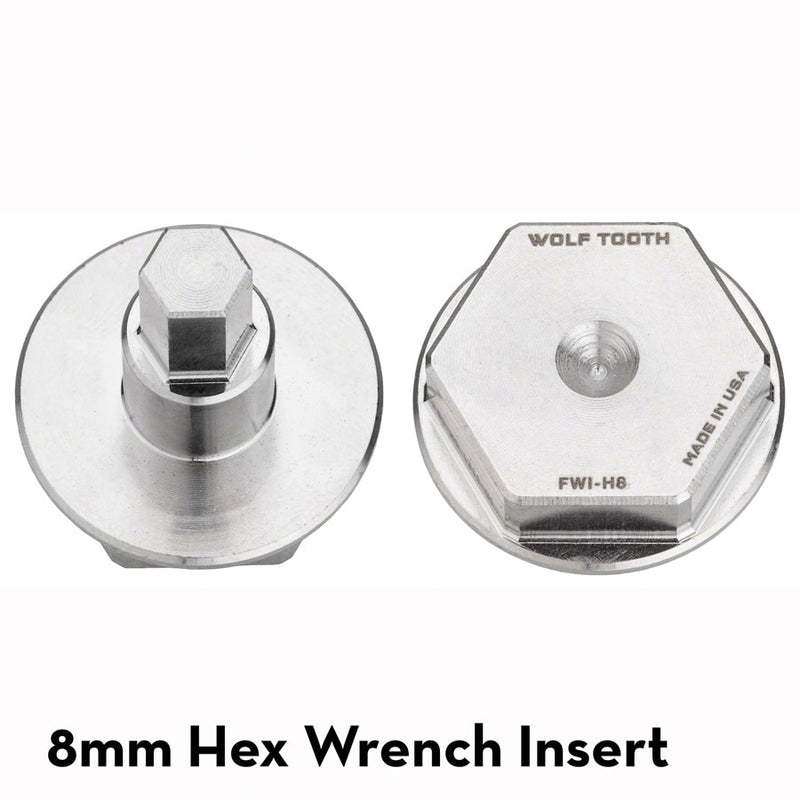 Load image into Gallery viewer, Wolf Tooth Pack Wrench Insert 8mm Hex
