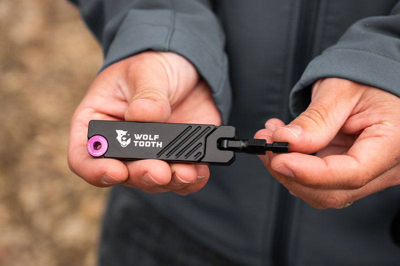 Load image into Gallery viewer, Wolf Tooth 6-Bit Hex Wrench - Multi-Tool Red
