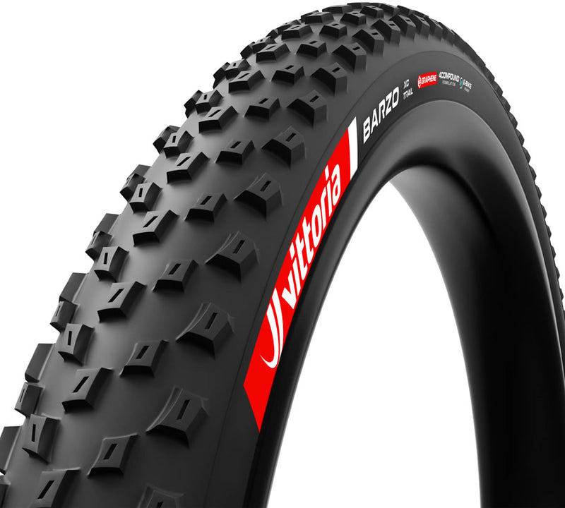 Load image into Gallery viewer, Vittoria Barzo Tire - 29 x 2.4 Tubeless Folding BLK 4C XC Trail TNT Graphene G2.0
